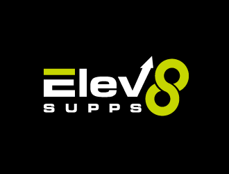 Elev8 Supps logo design by PRN123