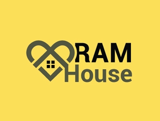 RAM House logo design by Roma