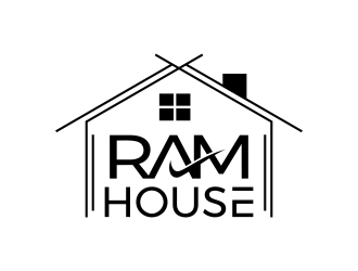 RAM House logo design by graphicstar