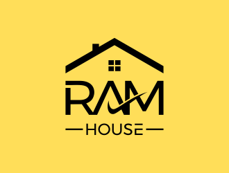 RAM House logo design by graphicstar