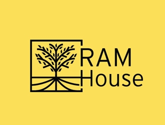 RAM House logo design by Roma