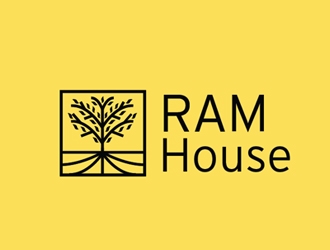 RAM House logo design by Roma