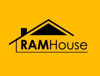 RAM House logo design by Marianne