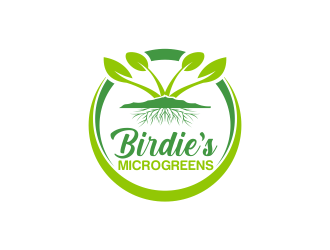 Birdies Microgreens logo design by zonpipo1