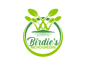 Birdies Microgreens logo design by zonpipo1
