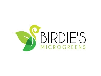 Birdies Microgreens logo design by KreativeLogos