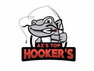 Az’s Top Hooker’s logo design by Mardhi