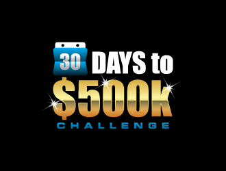 30 Days to $500k Challenge logo design by torresace
