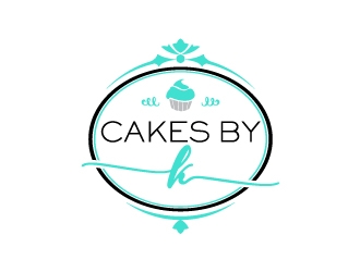 Cakes by K logo design by mmyousuf