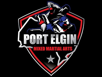 Port Elgin Mixed Martial Arts logo design by gogo