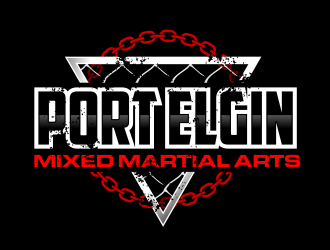 Port Elgin Mixed Martial Arts logo design by ingepro