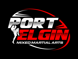 Port Elgin Mixed Martial Arts logo design by ingepro