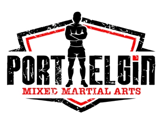 Port Elgin Mixed Martial Arts logo design by MAXR