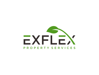 Exflex Property Services logo design by haidar
