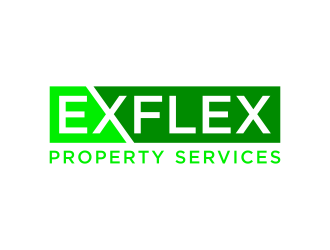 Exflex Property Services logo design by p0peye