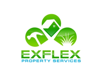 Exflex Property Services logo design by uttam