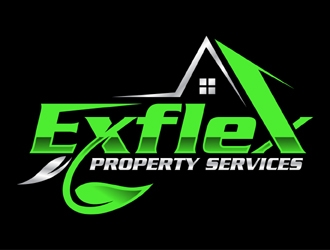 Exflex Property Services logo design by MAXR