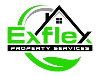 Exflex Property Services logo design by MAXR