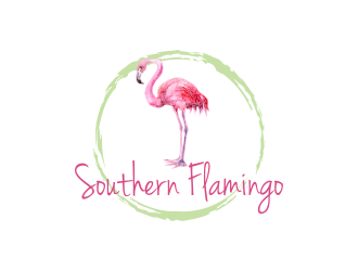 Southern Flamingo  logo design by qqdesigns