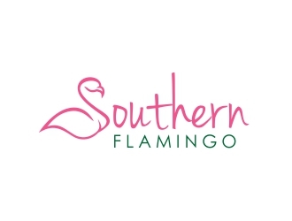 Southern Flamingo  logo design by amar_mboiss