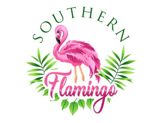Southern Flamingo  logo design by uttam