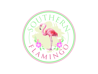 Southern Flamingo  logo design by qqdesigns