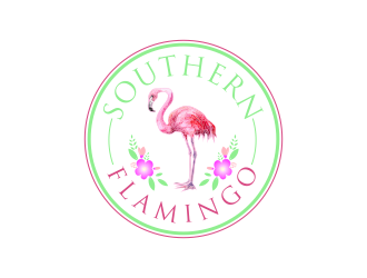 Southern Flamingo  logo design by qqdesigns