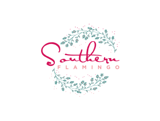 Southern Flamingo  logo design by sodimejo