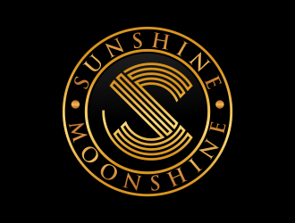 Sunshine Moonshine logo design by haidar