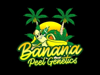 Banana Peel Genetics logo design by madjuberkarya