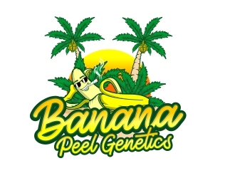 Banana Peel Genetics logo design by madjuberkarya