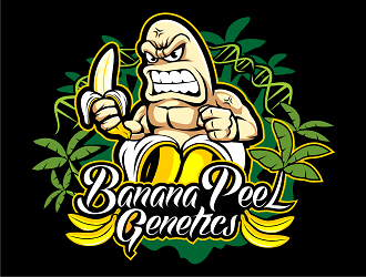 Banana Peel Genetics logo design by haze