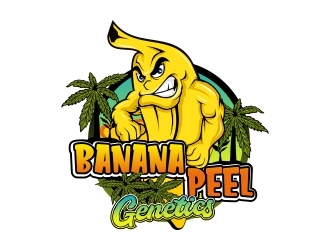 Banana Peel Genetics logo design by rizuki