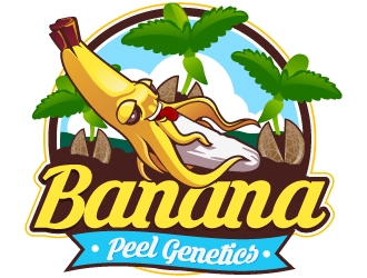 Banana Peel Genetics logo design by Suvendu