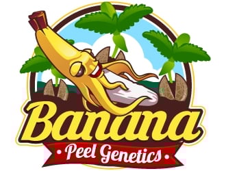 Banana Peel Genetics logo design by Suvendu