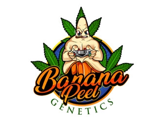 Banana Peel Genetics logo design by DreamLogoDesign