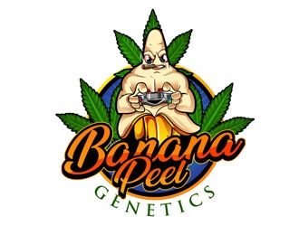 Banana Peel Genetics logo design by DreamLogoDesign