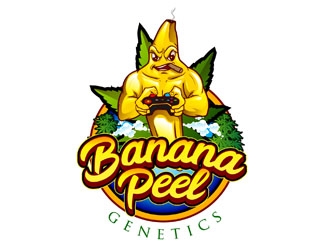 Banana Peel Genetics logo design by DreamLogoDesign