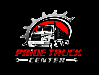Pride Truck Center logo design by scriotx