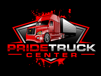 Pride Truck Center logo design by scriotx