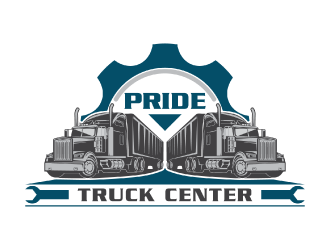 Pride Truck Center logo design by nona