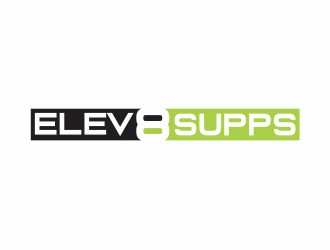 Elev8 Supps logo design by up2date