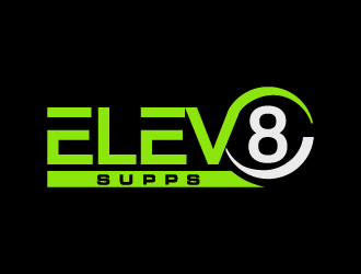 Elev8 Supps logo design by bluespix