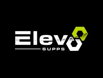 Elev8 Supps logo design by sanworks
