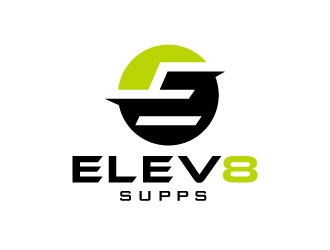 Elev8 Supps logo design by sanworks