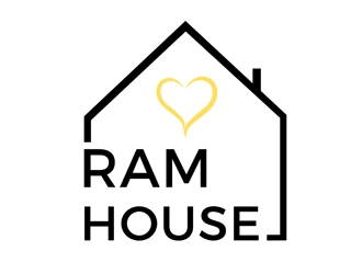 RAM House Logo Design
