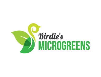 Birdies Microgreens logo design by KreativeLogos