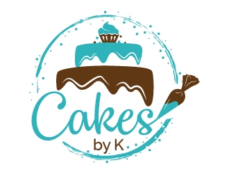 Cakes by K logo design by jaize