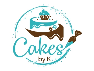 Cakes by K logo design by jaize