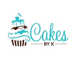 Cakes by K logo design by AamirKhan